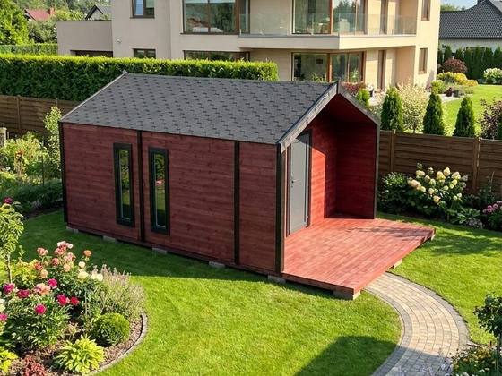 Domek typu stodoła 6x4 m
